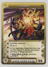 2008 Chaotic TCG - Silent Sands 1st Edition Saand #32