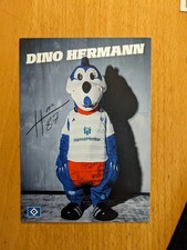 Maskottchenkarte Dino Hermann Hamburger SV 20...