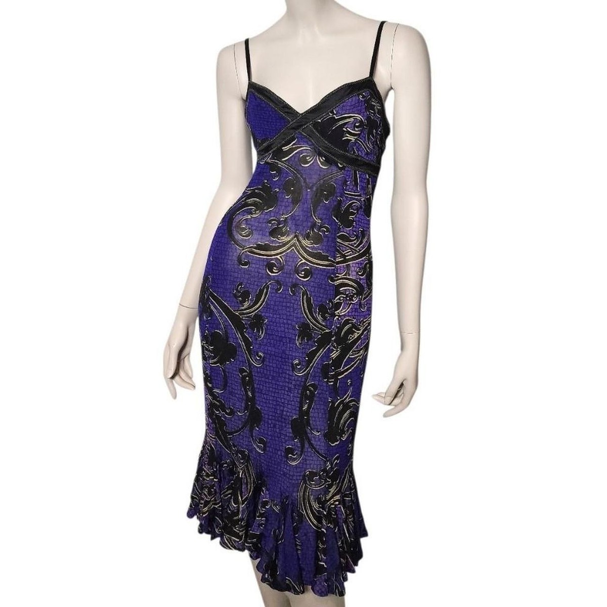 Vintage Y2k Roberto Cavalli Madonna Dress Archive Collector's | eBay
