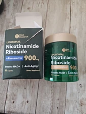 Supplement - Liposomal Nicotinamide Riboside Resveratrol Quercetin Organic NAD+