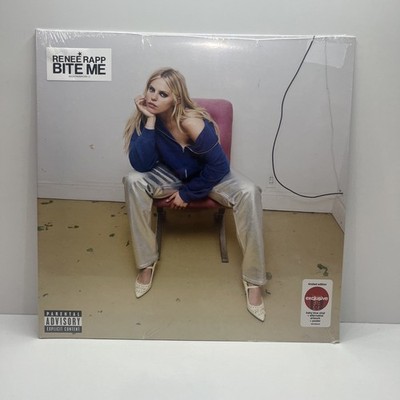 RARE Renee Rapp Bite Me Target Exclusive Baby Blue Vinyl LP + Poster New Sealed