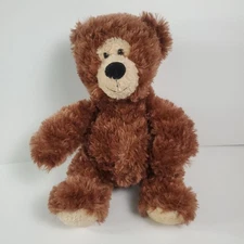 Aurora Brown Bear Plush 10 Inch Sitting Weighted Bottom Stuffed Animal Toy