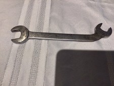 Vintage Duro Chrome Open End Wrench No 10290 13/16 X 11/16 Customized