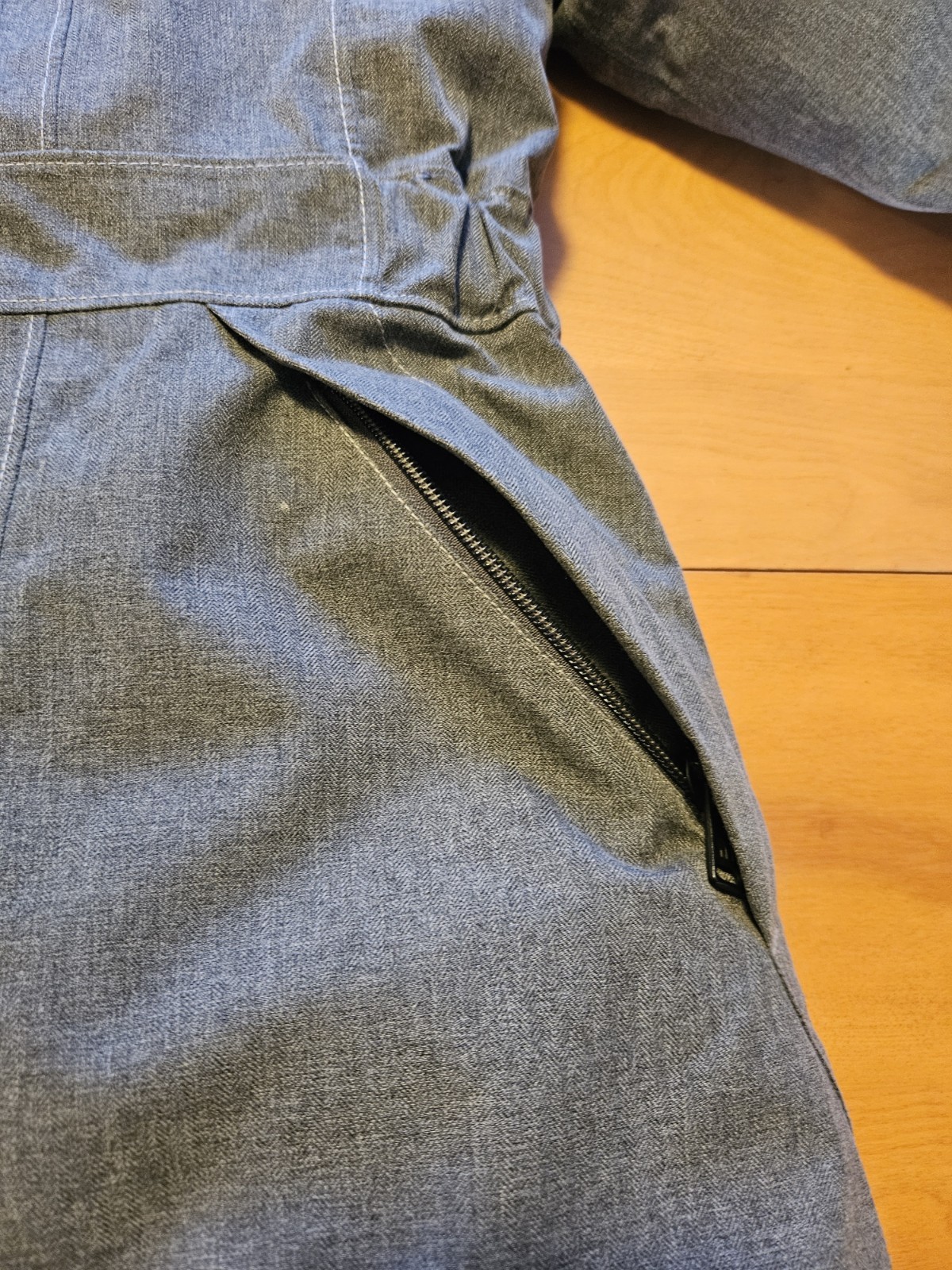 North Face Hyvent Goose Down Parka Womens Small Arctic Jacket Removable Hood thumbnail 10