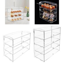 Acrylic Display Shelf Acrylic Display Cabinet Stable Jewelry Perfume Organizer