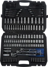 Mechanic'S Socket Tool Set with Case, SAE and Metric Sizes, 201-Piece