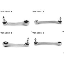 4x SKF QUERLENKER HINTERACHSE OBEN LI+RE passend für BMW X5 E70 F15 X6 E71 F16