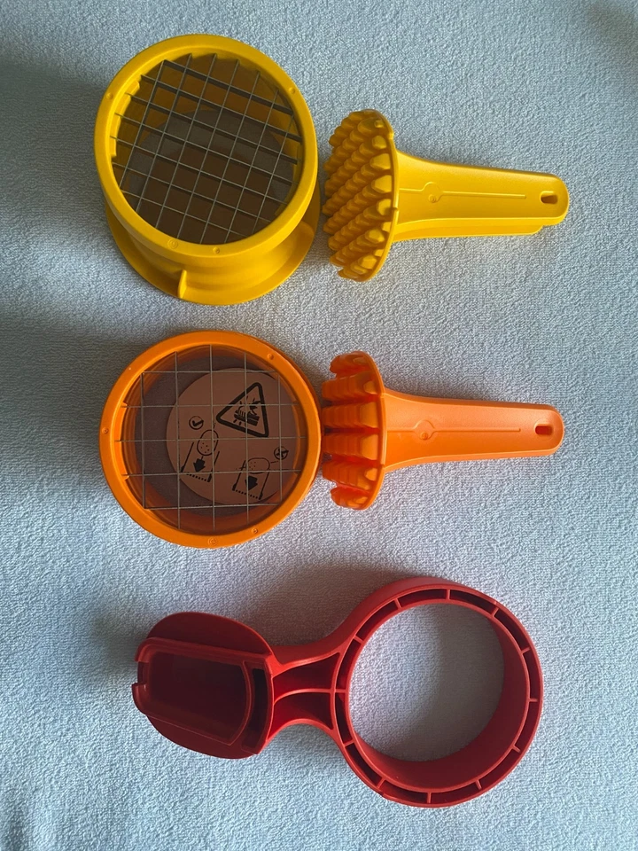 TUPPERWARE Pommes-Schneider Chef Universalschneider klein + groß mit Standfuß 27 - Bild 4 von 4