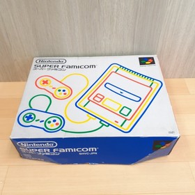 Nintendo Super Famicom Console Boxed CIB 2 Controllers SNES Japan SFC tested