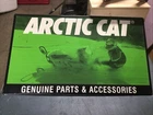 VINTAGE ARCTIC CAT SNOWMOBILE  LARGE TIN  SIGN Original OEM ZR ZL