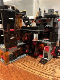 HUGE LEGO Nexo Knights Lot w/ minifigs, mechs, magma temple, see description