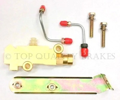 1974-77 Corvette Proportion Valve NEW ready to Install all disc Brakes BRASS NEW