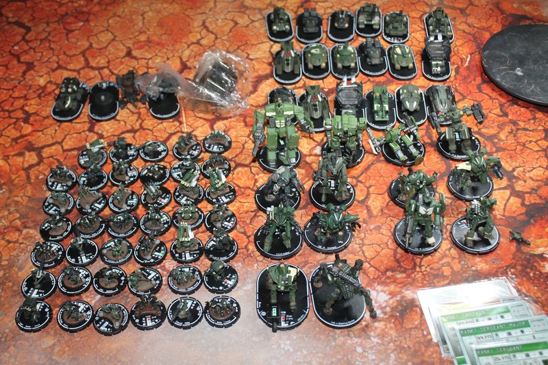 BattleTech WizKids Mechwarrior House Davion Lot (36)   Julian Davion   Atlas