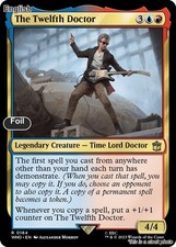 doctor who mtg card list price Magic: The Gathering Commander Deck MTG Universes Beyond: Doctor Who