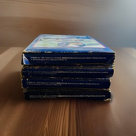 INTELLIVISION GAME LOT OF 5 TOTAL GAMES 4 CIB+ 1 CART TRON SOLAR SAILER TESTED