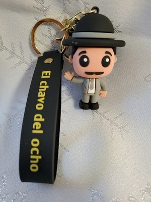 Profesor Jirafales 3D Keychain Figure Clip   El Chavo del Ocho  Backpack Toy NEW