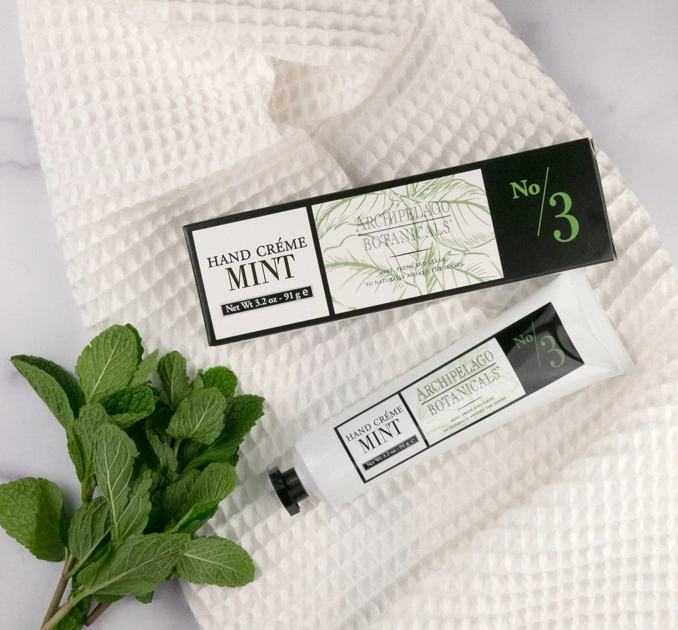 Creme para as mãos Morning Mint, loção rica e levemente perfumada para pele seca, C... - Imagem 4 de 4