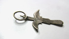 NATIVE AMERICAN SW THUNDERBIRD PENDANT TURQUOISE CORAL PAWN INDIAN SILVER OLD EX — photo 9