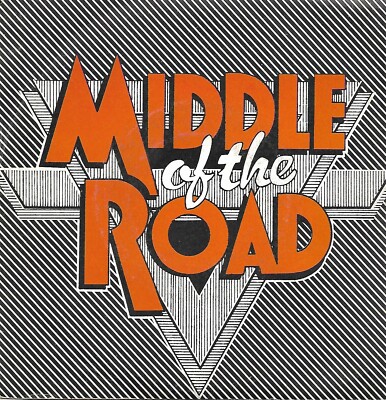 MIDDLE OF THE ROAD Medley Hits / Postkarte 7'' Single 45 Runden Neu