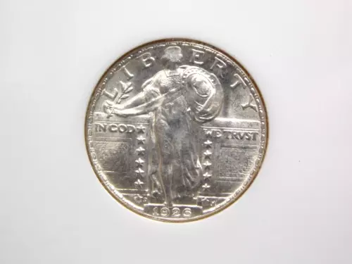 1926 "D" Standing Liberty Quarter 25c NGC MS64 #015 BU Unc Uncirculated ECC&C