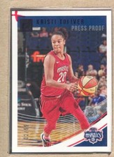 Kristi Toliver 38 2019 Donruss WNBA Purple Press Proof 02/99 - NrMt Corner Bend