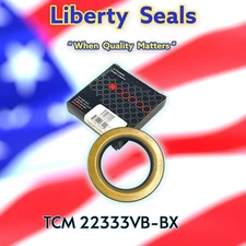 TCM 22333VB-BX NBR Carbon Steel Oil Seal, VB Type By Dichtomatik - LIBERT SEALS