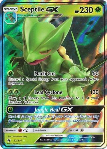 Sceptile GX #22 (Lost Thunder (2018))