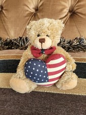 American Flag Patriotic Teddy bear plush