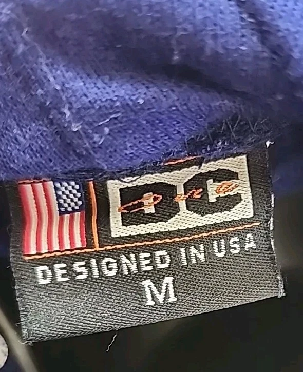 Washington DC USA Mujer M Sudadera con Capucha EE. UU. Manga Larga Rojo Blanco Azul Foto 3 de 4