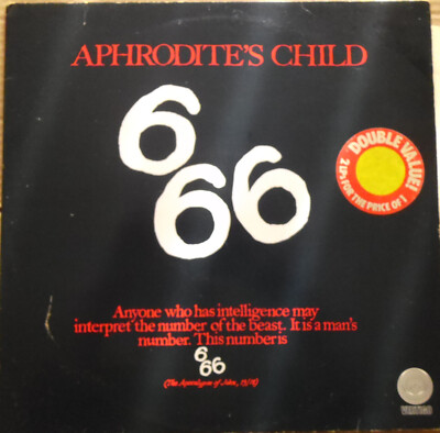 Aphrodite's Child - 666 - 1977 UK Reissue - HEAR IT