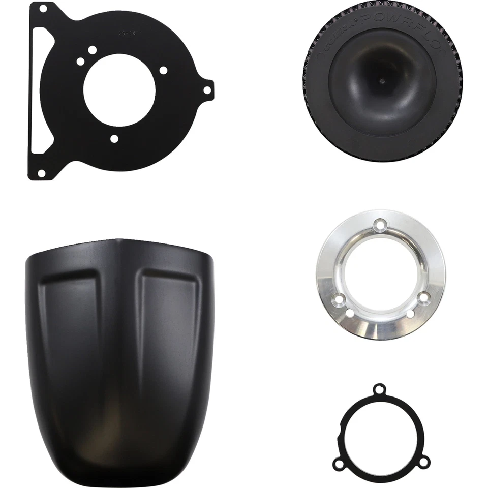 COBRA 1010-3048 606-0101B-SB PowrFlo Air Intake Kit - Black - Image 3 of 3