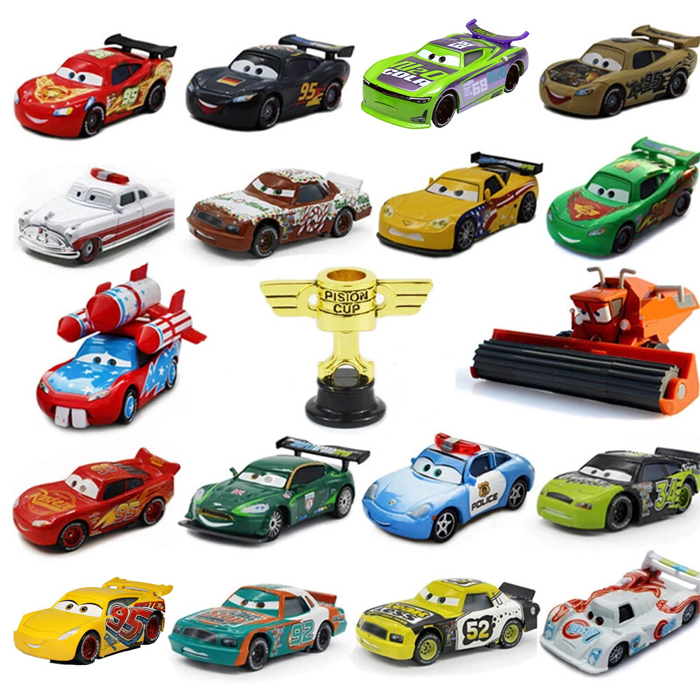 Disney Pixar Cars Diecast Lot McQueen 1:55 Car Toys Gift For Kids Collection US