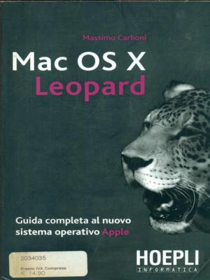 MAC OS X LEOPARD CARBON MAXIMUM HOEPLI COMPUTER 2008 \ BROSCHUR