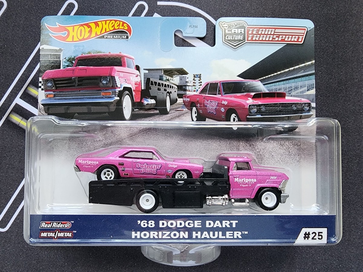 Hot Wheels Team Transport #25 - '68 Dodge Dart Horizon Hauler | eBay