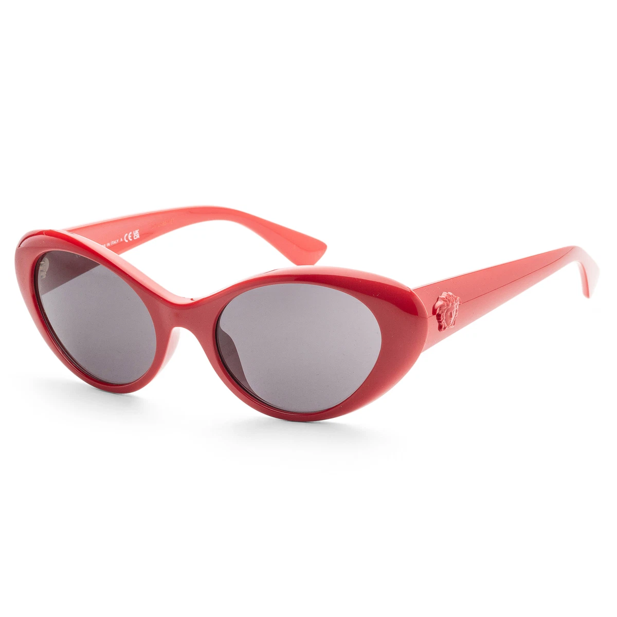 NEW VERSACE VE4455U 5344/87 SUNGLASSES RED GREY WOMEN EYEWEAR VERSACE VE4455U 53 Versace VE 4455U Red/Dark Grey (5344/87) Sunglasses | eBay main image 3