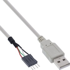 InLine  USB 2.0 Adapterkabel, Stecker A auf P...