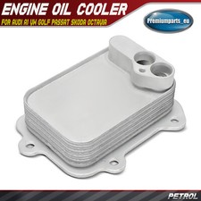 Engine Oil Cooler for Audi A1	A3 VW Golf Passat Skoda Octavia Seat Ibiza 1.4 1.6