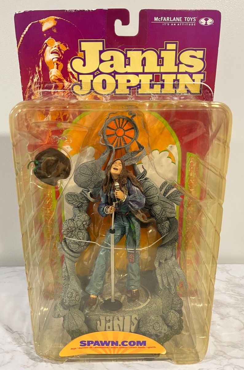Janis Joplin Super Stage McFarlane Spawn Figure 2000 NEW IN BOX