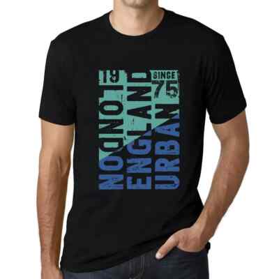 Herren Grafik T-Shirt London england urban seit 75   London England Urban Since