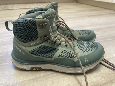 Size 8 Women's Vasque Breeze Lt Mid GTX Gore-Tex Waterproof Hiking Shoes