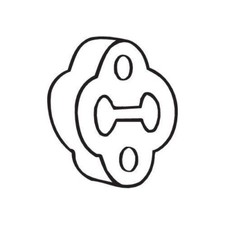 Bosal 255-275 Halter Abgasanlage für Fiat Ford Mazda Nissan Subaru Kia