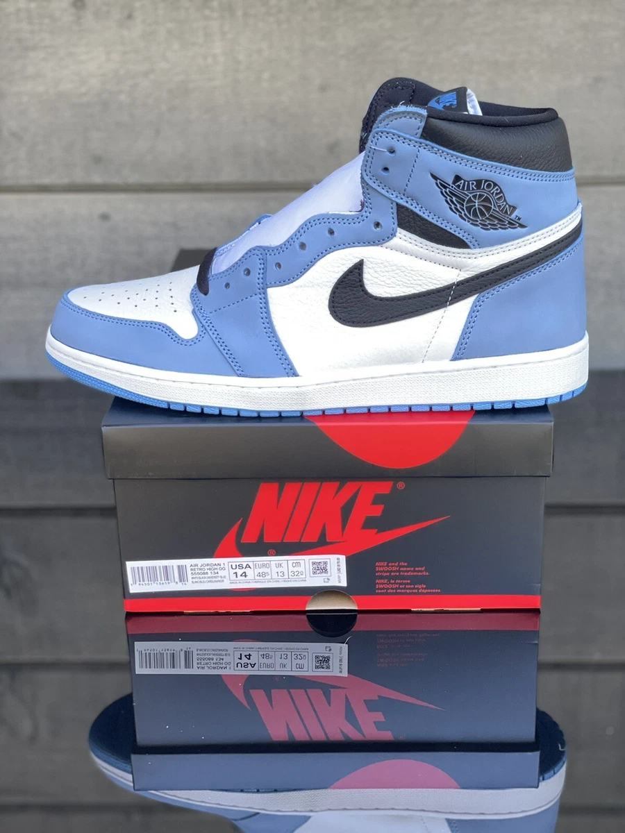 Air Jordan 1 Retro High OG 'University Blue' 555088-134