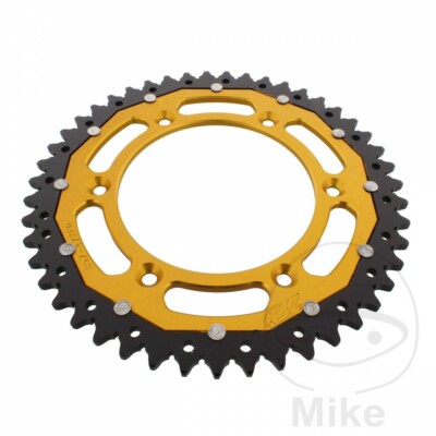 DUAL CROWN 47 TEETH STEP 520 GOLD ZF HUSABERG 400 FE 2000-2000