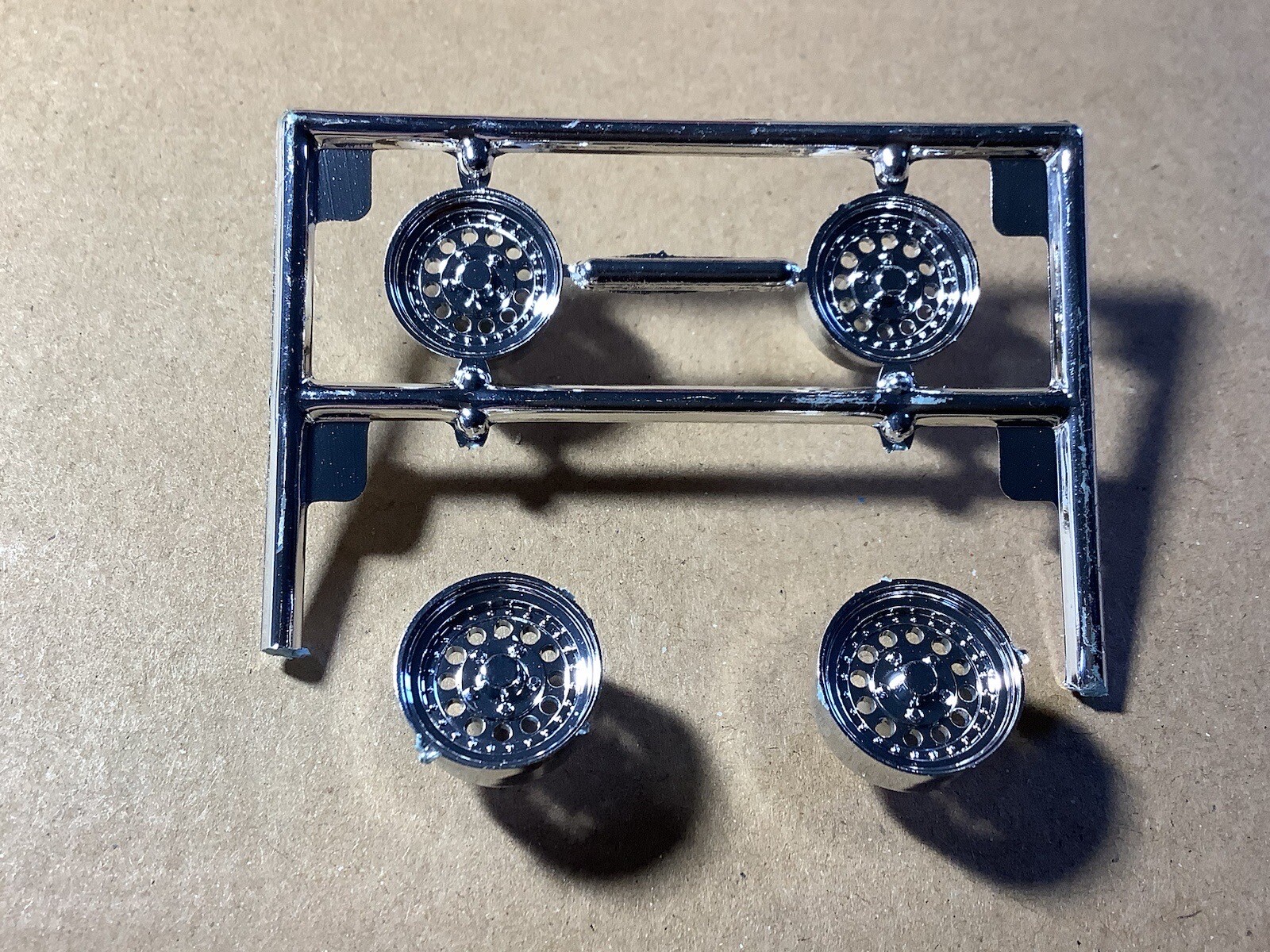 1/24 Porsche 911 Carrera Rally Custom Wheels Model Kit No Box-image