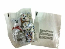 100 22" x 24" Clear Poly Bags Suffocation Warning 2 mil Flat Bag Free Shipping