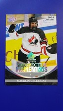 2023 TEAM CANADA JUNIORS PROSPECTUS MOMENTOUS CARDS  **YOU PICK FROM LIST***