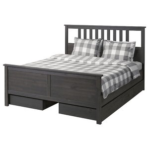 Wood Platform Bed Frames With Storage Drawers Full King Queen Size Beds Ebay