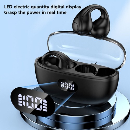 Cuffie Bluetooth Auricolari 5.3 Sport con Touch Control Gancio Orecchio - Foto 4 di 14