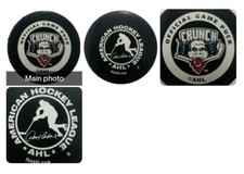 SYRACUSE CRUNCH AHL INGLASCO MADE IN CANADA OFFICIAL GAME PUCK VINTAGE