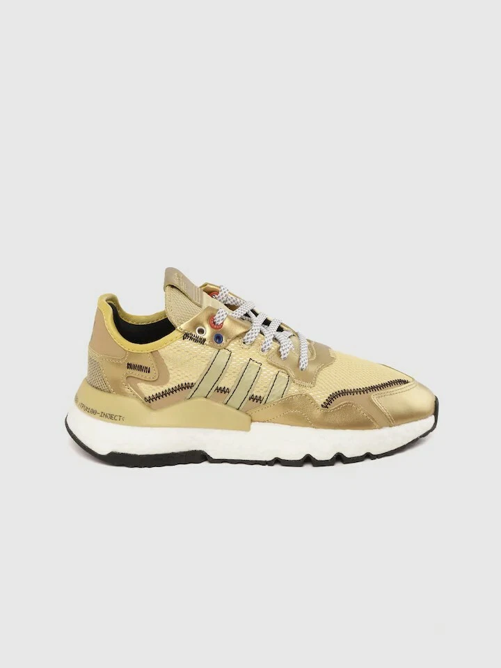 Adidas nite jogger w rose cheap gold metallic